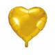 Złoty balon - Serce - Gold